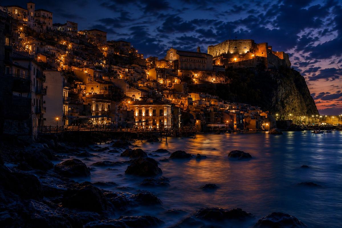 Scilla di notte
